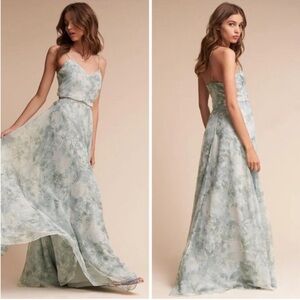 Jenny Yoo floral long gown